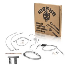 Non-ABS Hydraulic Extension Wire For Harley Touring 99-06 14"-16"" Handlebar