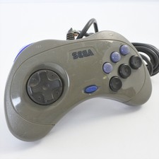 Sega Saturn GREY Official Controller HSS-0101 Control Pad Working -Tested- 0112