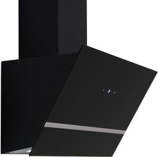 respekta CH24060SAM EEK: A Kopffreihaube, 60 cm breit, Abluft & Umluft, Glas-Sch