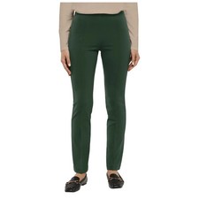 NEW Banana Republic Women's M Green Ponte Pants Slim Fit Pullon N0320