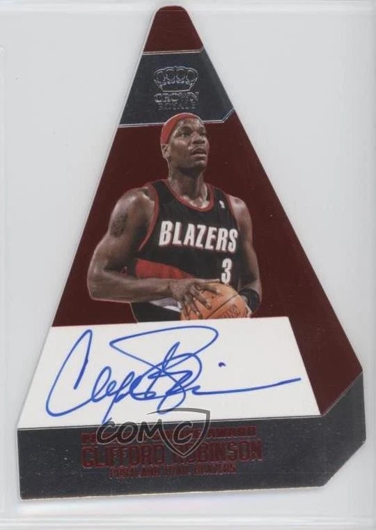 Clifford Robinson Basketball Autographed Sports Trading Cards