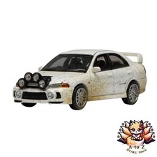NEW FREESTYLE MOTORHELIX 1/64 Scale Mitsubishi Lancer Evolution IV Muddy Version