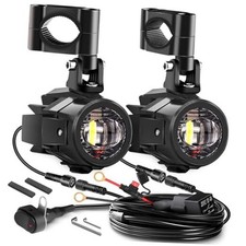 Motorcycle Auxiliary Lights, Exploradoras LED para Moto with Switch Wiring