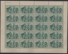 WC1_34593 H. ITALY KINGDOM. Sheet of the Sassone IG455. Raybaudi cert. MNH