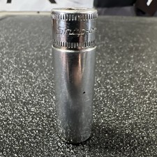 SNAP-ON STMMD11 1/4" Drive 12 Point Metric 11mm Deep Chrome Socket Made in USA