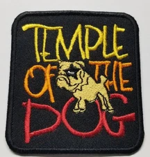 Temple Of The Dog Rock Patch red approx 2.75x3"