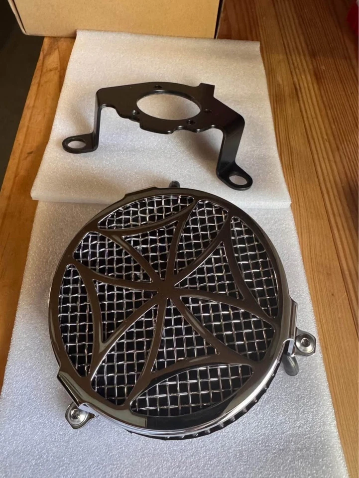 Filtro de aire Cobra - Cruz - Cromo 606-0102-02-SB Foto 3 de 4