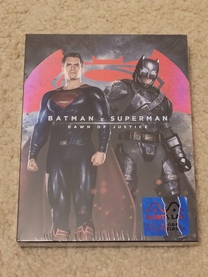 Batman v Superman: Dawn of Justice 3D Steelbook Manta Lab Full Slip  NEW