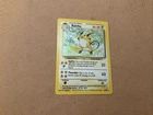 Raichu Pokemon Card Holo WOTC 14/102 Base Set Rare Vintage 1999