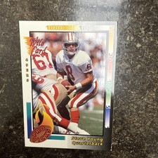 1992 Wild Card #8 Steve Young Pro Picks