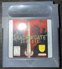 Shadowgate Classic Nintendo Game Boy Color GBC Authentic Cart Only Tested