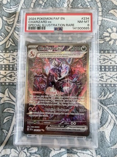 2024 Pokemon Paldean Fates Charizard ex Special Illustration Rare 234/091 PSA 10
