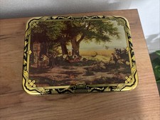 Alte Mondamin Blechdose Schäferidylle Hirtenszenerie