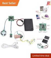 Sound Module Button Control Music Voice Player DIY MP3 WAV USB Downloadable