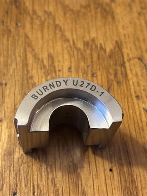 Burndy U27D1 U-Die N150 3/0 STR In Factory Box Made In USA NOS Index 14