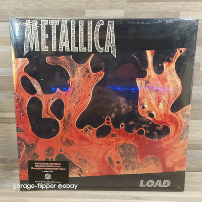Metallica Load Vinyl 2 LP 2010 Reissue 523503-1 Sealed Grundman Hype Warner Bros
