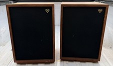 Klipsch Heresy Loudspeaker System Pair with Walnut Finish.