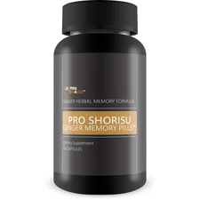 Pro Shorisu Ginger Memory Pills - Ginger Herbal Advanced Memory Formula