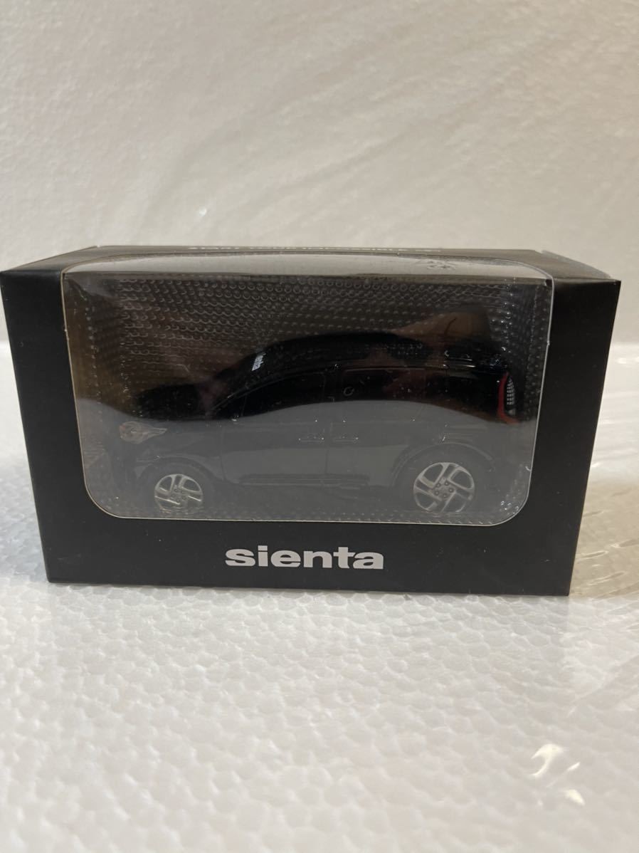 Sienta pullback car, miniature car, not for sale, color sample, black ...