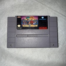 Super Double Dragon Super Nintendo  Rare Cartridge Only Good Condition Vintage