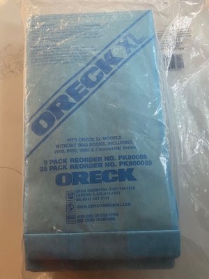 Oreck XL - PK800025 Commercial Disposable Vacuum Cleaner 25 Bags