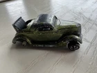 Hot Wheels Redline Classic 36 Ford Coupe 1968 Green. Seen Better Days