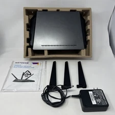 Netgear Nighthawk R7000 AC1900 Smart WiFi Router w/ Adapter and Ethernet Cable