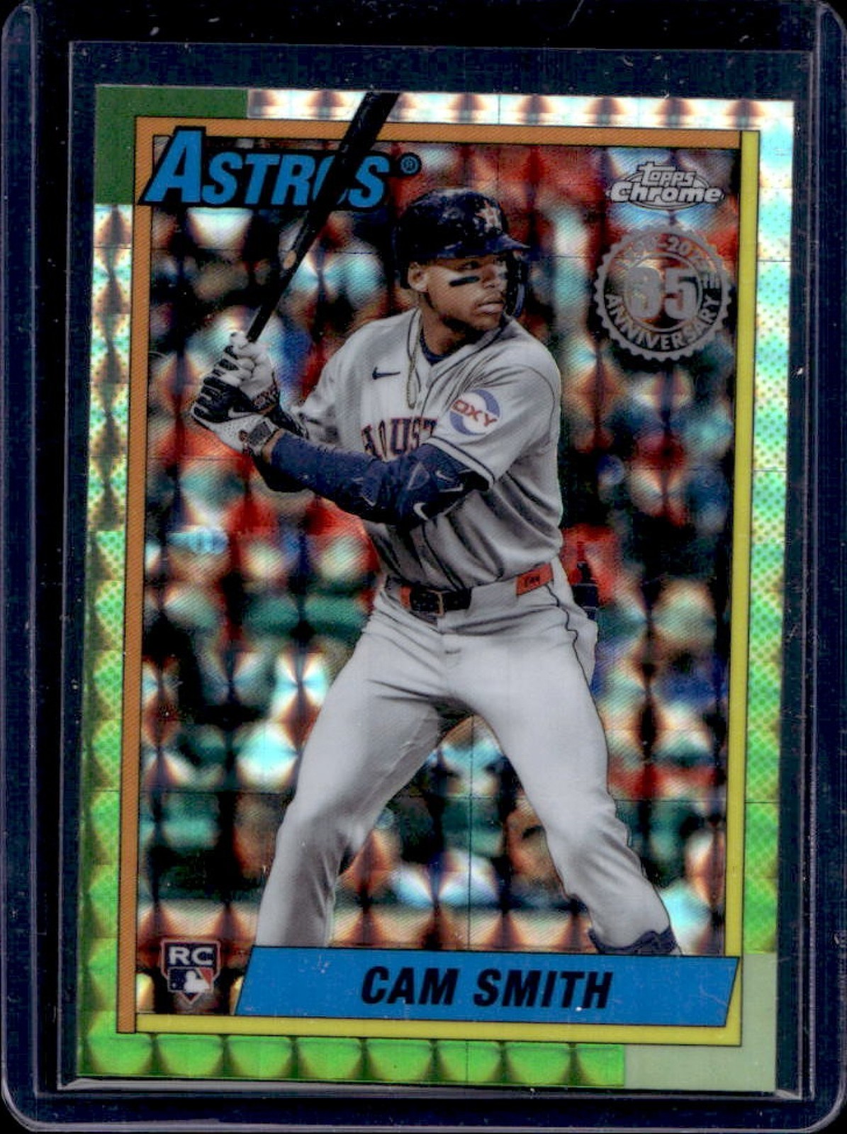 2025 Topps Chrome Update Cam Smith 1990 RC Geometric Refractor #90CU-15 Astros