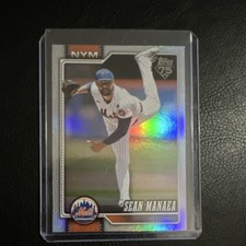 Topps 2025 Series 2 Sean Manaea #332 New York Mets Rainbow Foil  
