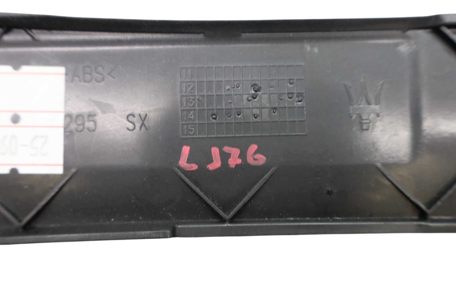 14-22 Maserati Ghibli Front Left Driver Dashboard Cover Panel Trim Black Oem