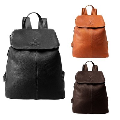 Damen Leder Rucksack Echtleder Anti Diebstahl Freizeit Reisetasche Backpack