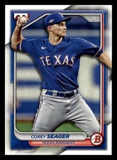Corey Seager 2024 Bowman #24 Texas Rangers