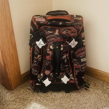 Maleta bolsa de viaje deportiva con estampado integral con logotipo Harley-Davidson para gimnasio