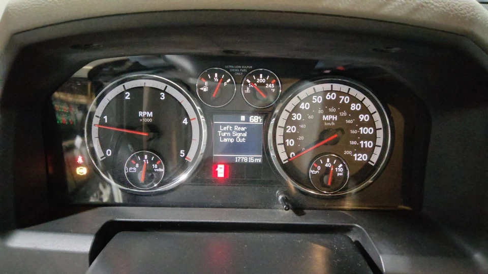 2011-2012 道奇 Ram 司机方向盘安装安全气囊灰色-V9V3 — 第 4/4 张图片