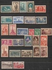 FRANCE ANNEE 1939  28 TIMBRES NEUFS **  manque 431/434/435/436/ Cote 339 € TB