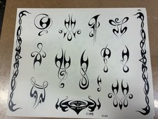 Tattoo Flash Single Sheet Print Jeff Bartels Traditional Style 11 X 14 T165