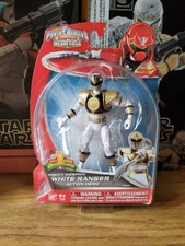 Power Rangers Super Megaforce Mighty Morphin' White Ranger Action Hero Figure