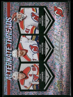 2023-24 Upper Deck MVP Alternate Threads AT-9 Hughes Hamilton Vanecek