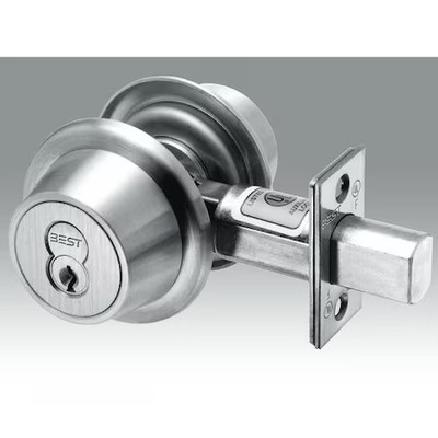 Best 8T27lstk626 Deadbolt, Cylindrical, 2-3/8'' Backset