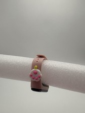 Smart Watch M8 Silicone Heart Rate Sport Watch for Kids- Light Pink With Paws