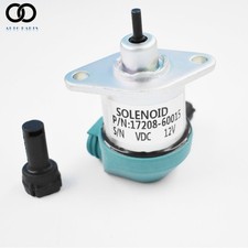 For Kubota D905 D1005 D1105 Fuel Shut Off Solenoid 17208-60010 17208-60015