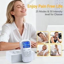 TENS Unit Muscle Stimulator Pulse Massager Pain Relief Massager Machine Device
