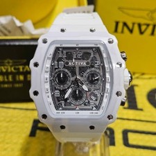 Activa x Invicta ACW2305-006 White Chronograph Sport Watch
