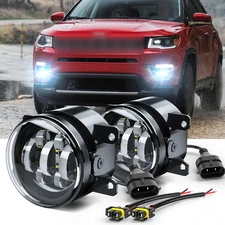 Front Bumper Clear Lens Fog Light Driving Lamp FOR RAM PROMASTER 1500 2014-2022