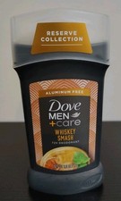 Dove Men Care Reserve Collection Aluminum Free 72H Deodorant, Whiskey Smash, 3oz