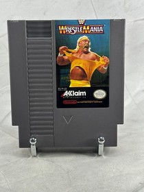 WWF WrestleMania NES 1988 gioco Nintendo con scatola cover manuale - TESTATO Hulk Macho