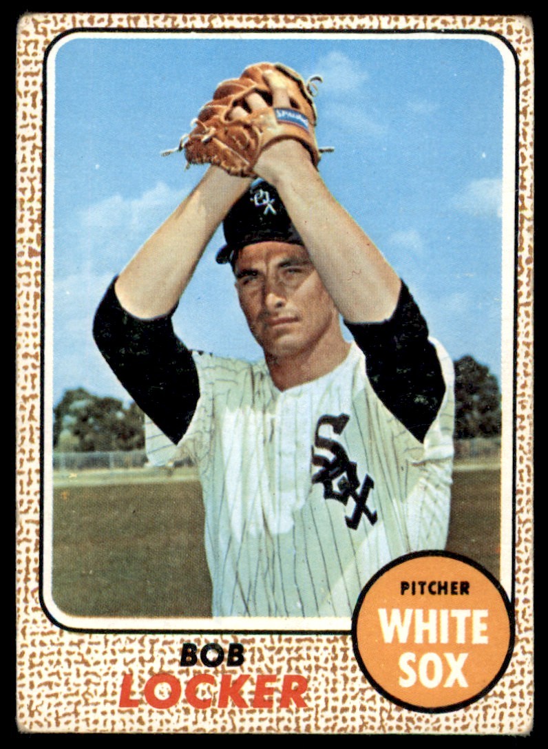 1968 TOPPS BOB LOCKER CHICAGO WHITE SOX #51 VG/EX