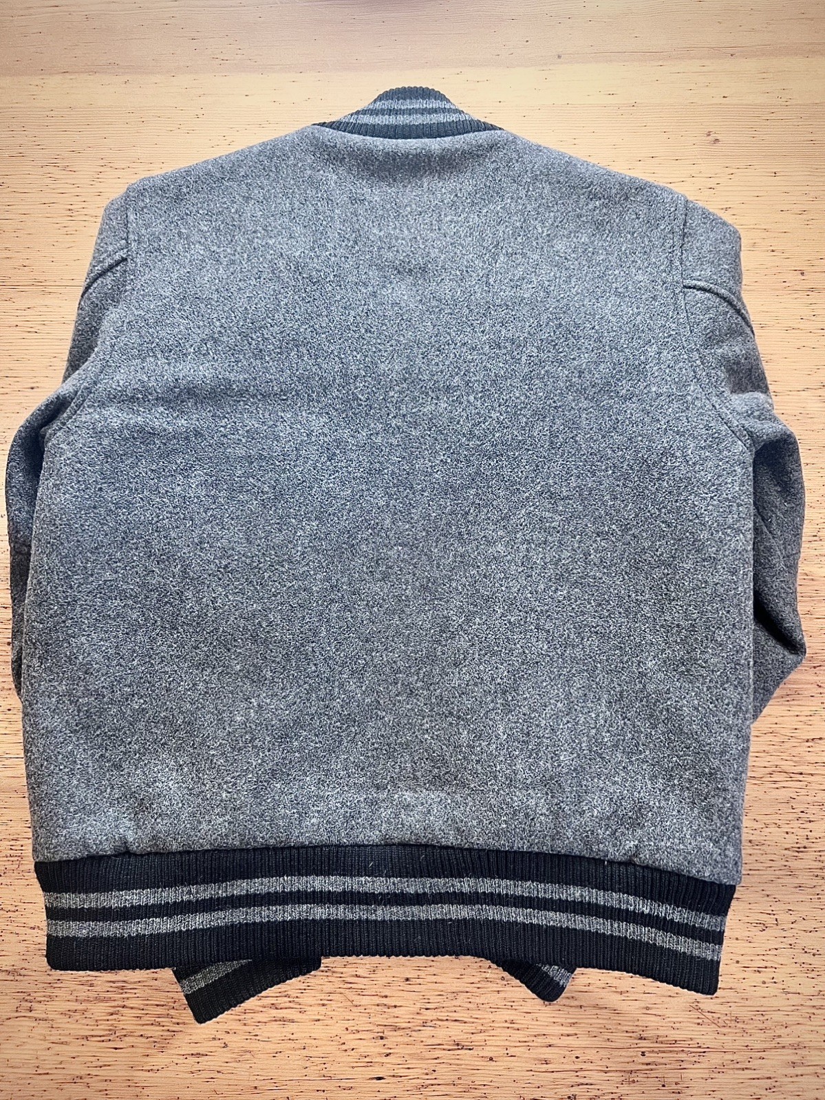 Dehen 1920 Wool Varsity Jacket Medium - image 4