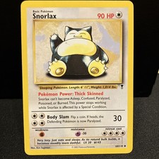 Snorlax - 64/110 LP Legendary Collection Vintage WOTC on eBay