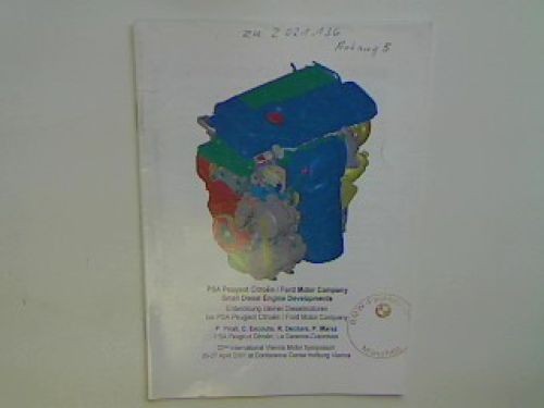 PSA Peugeot Citroen/ Ford Motor Company - Small Diesel Engine Developments./ Ent